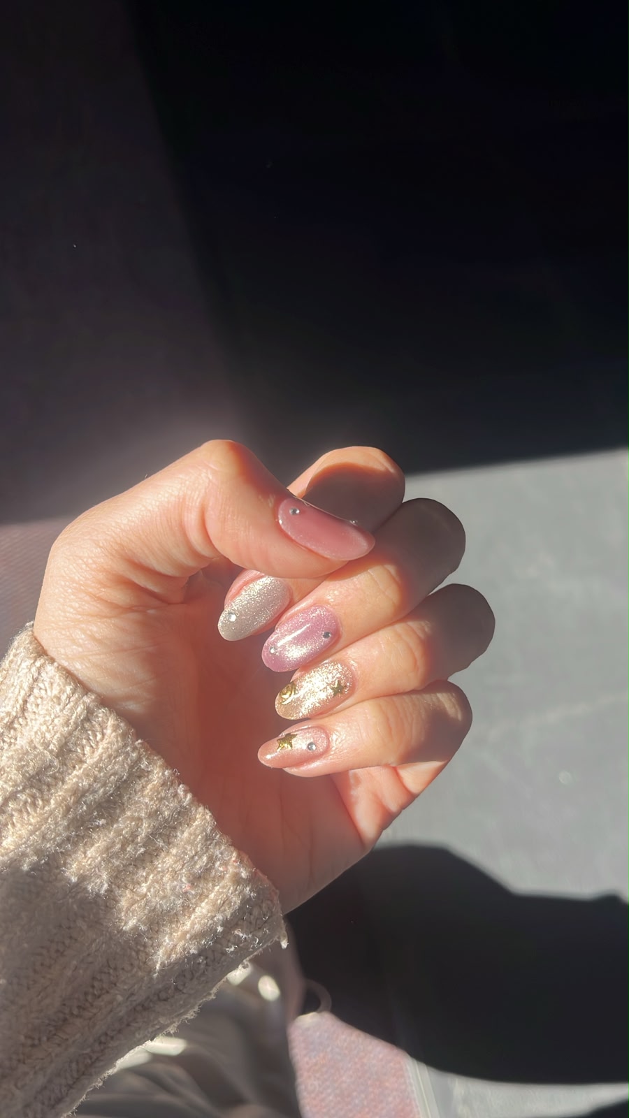 Gel extensions — sculpted and refined